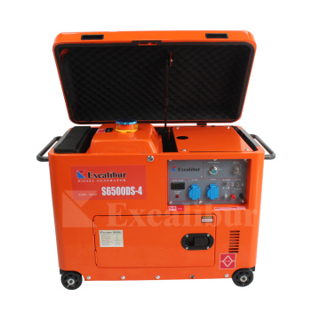 Jiangsu OEM Factory Sound Proof S6500DS-4 Stummer Dieselgenerator von höchster Qualität